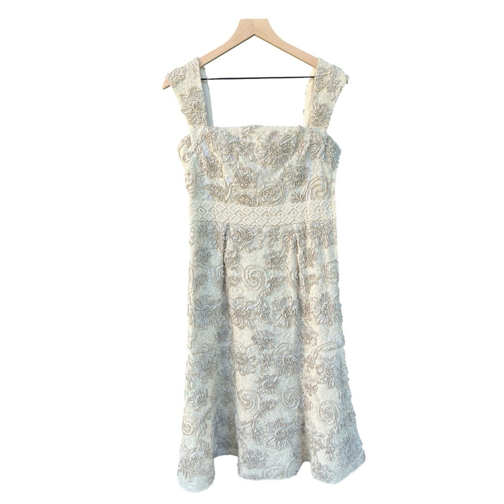 Keita Maruyama Archival 3D Floral Lace Corset Style Dress Y2K Japan S
